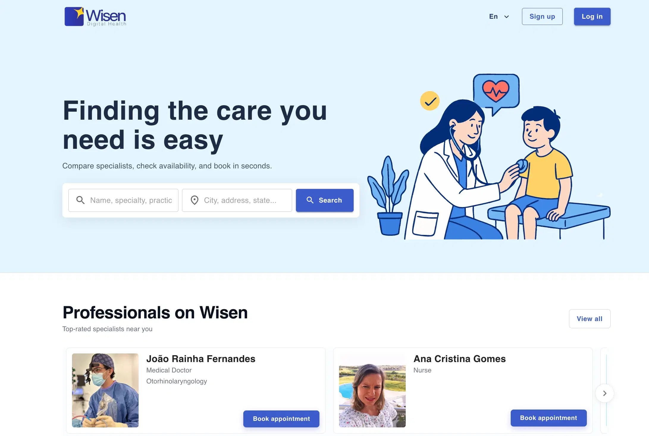 Discover our recent Case Study: Healthcare booking & scheduling SaaS platform 